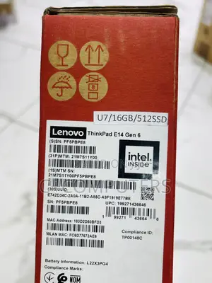 New Laptop Lenovo ThinkPad E14 Gen 6 16GB Intel Core Ultra 7 SSD 512GB