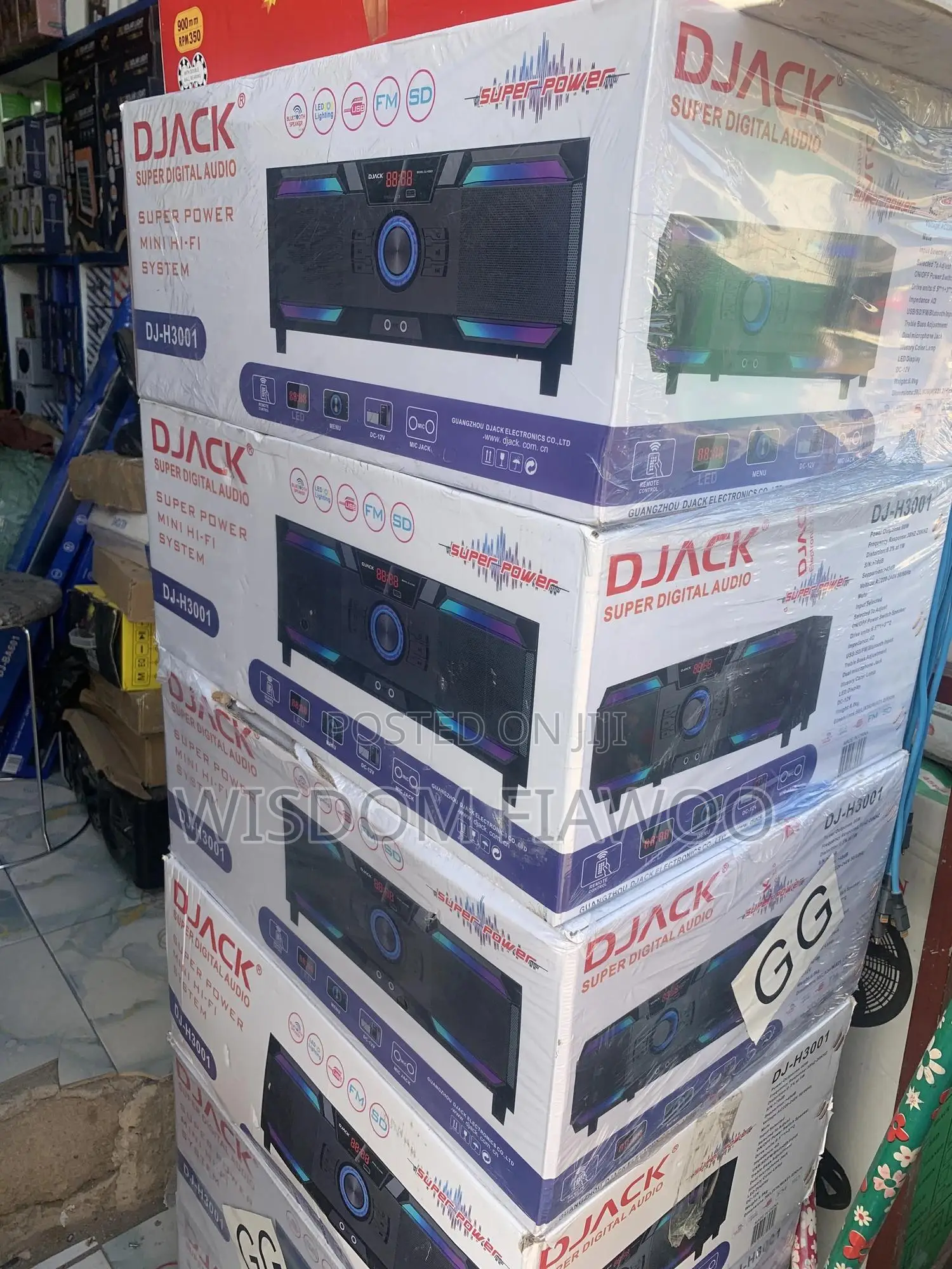 Djack Super Bass All in One Speaker