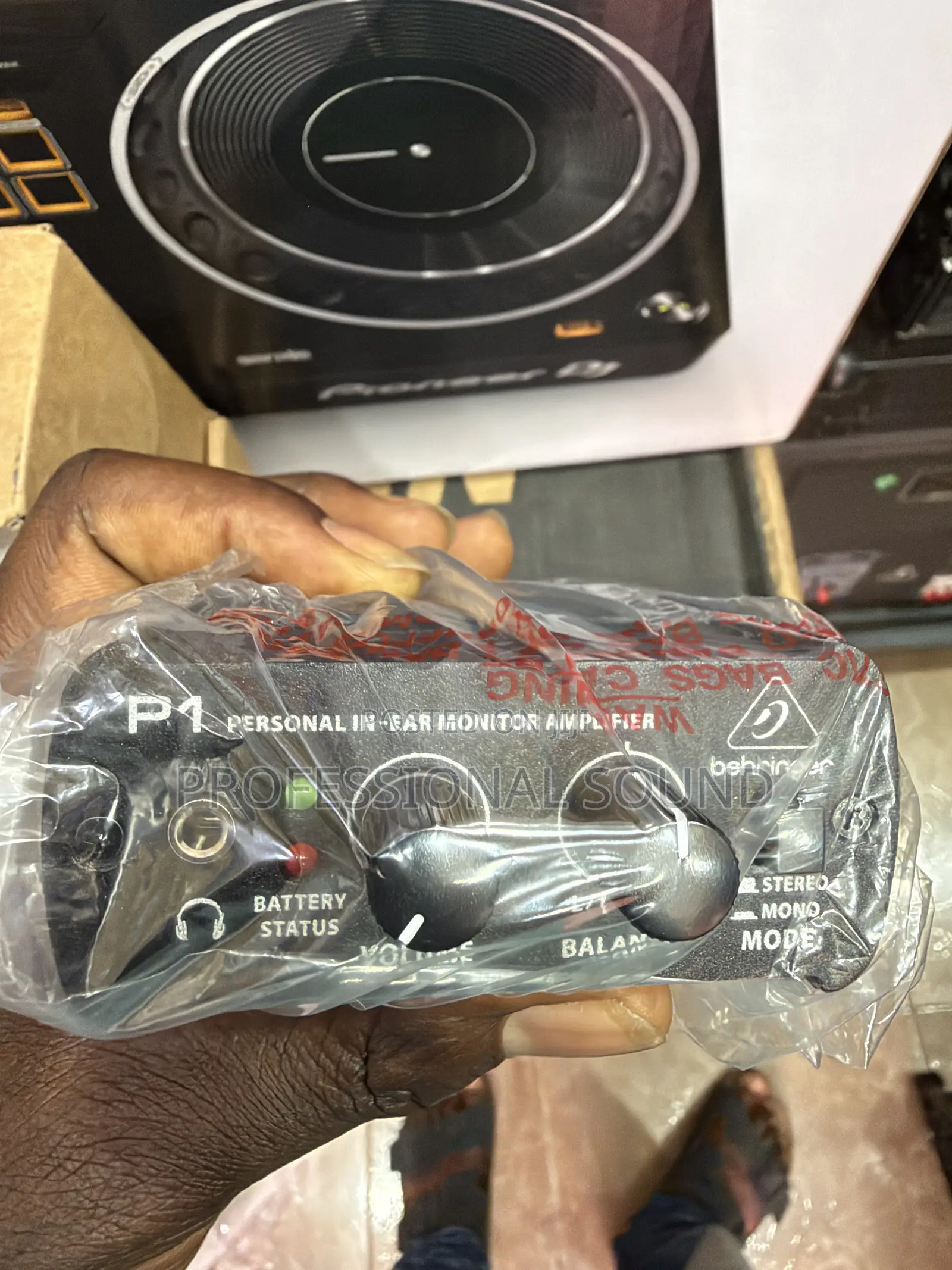 Behringer Powerplay P1 Personal in-Ear Monitor Amplifier.