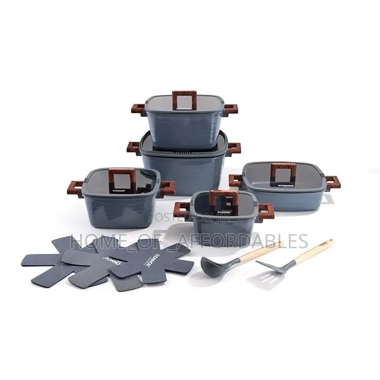 12pcs Donnor Non Stick Cookware Sets (European Standard)