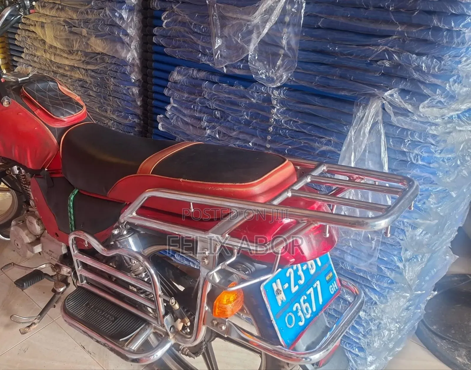 Haojue HJ125-11A 2022 Red