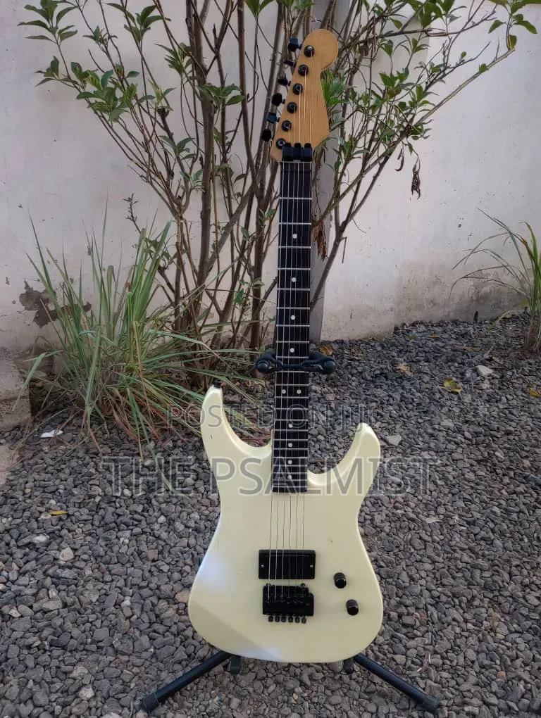 Heavily Modified or Customized Superstrat Guitar