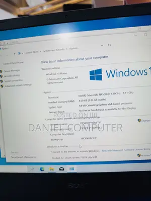 Laptop Acer Aspire A114 31 4GB Intel Celeron SSD 128GB