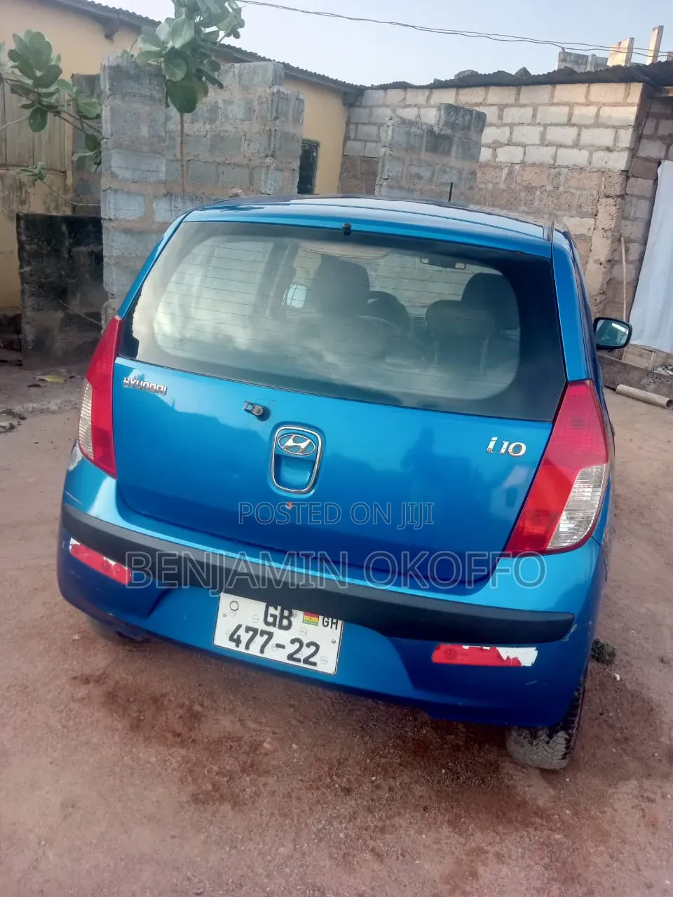 Hyundai I10 2012 Blue