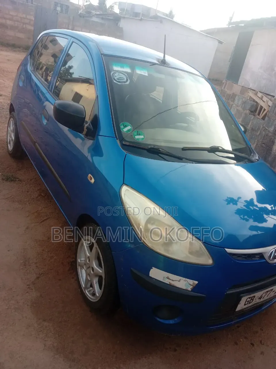Hyundai I10 2012 Blue