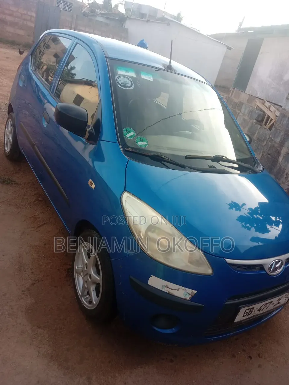 Hyundai I10 2012 Blue