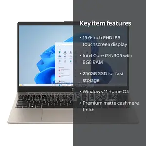 New Laptop HP 15-fd0290ns 8GB Intel Core i3 SSD 256GB