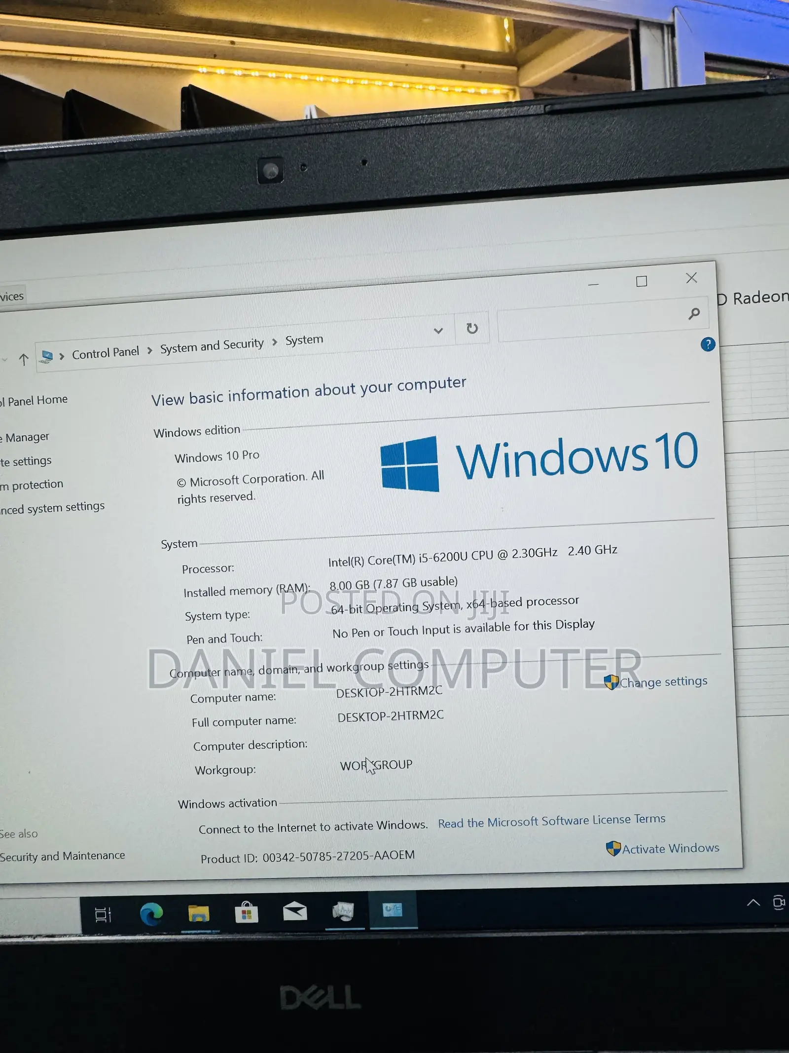 Laptop Dell Latitude 3480 8GB Intel Core i5 SSD 256GB