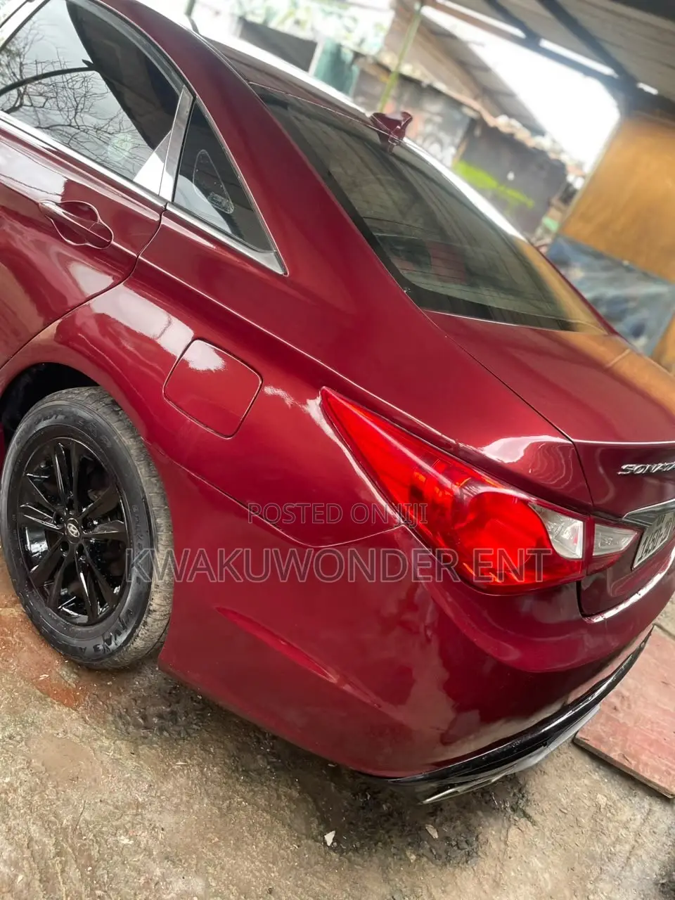 Hyundai Sonata 2013 Red