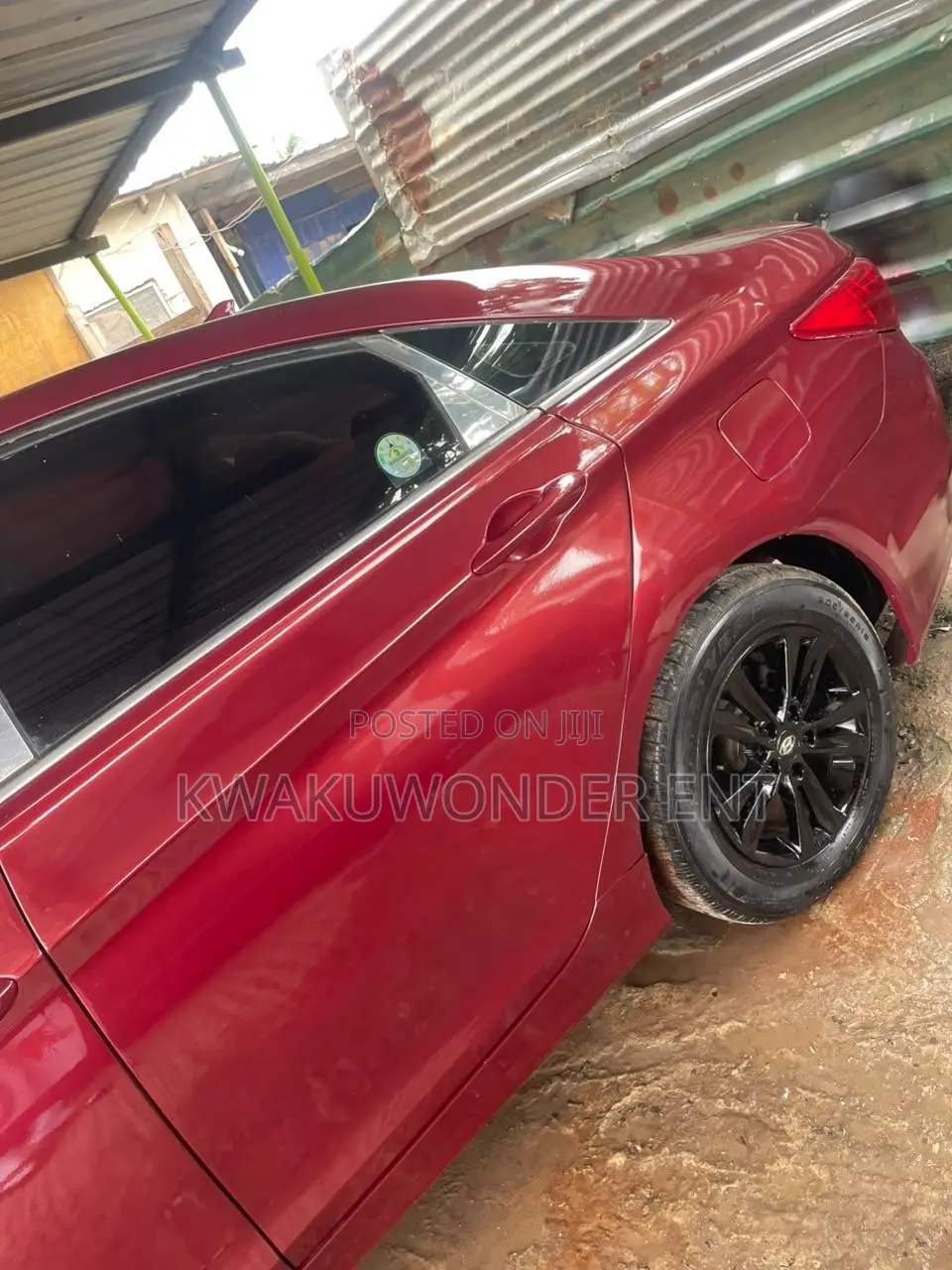 Hyundai Sonata 2013 Red