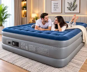 Your Instant Dream Bed;Air Inflatable Double Automatic Inbuilt Pump