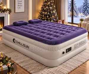 Your Instant Dream Bed;Air Inflatable Double Automatic Inbuilt Pump