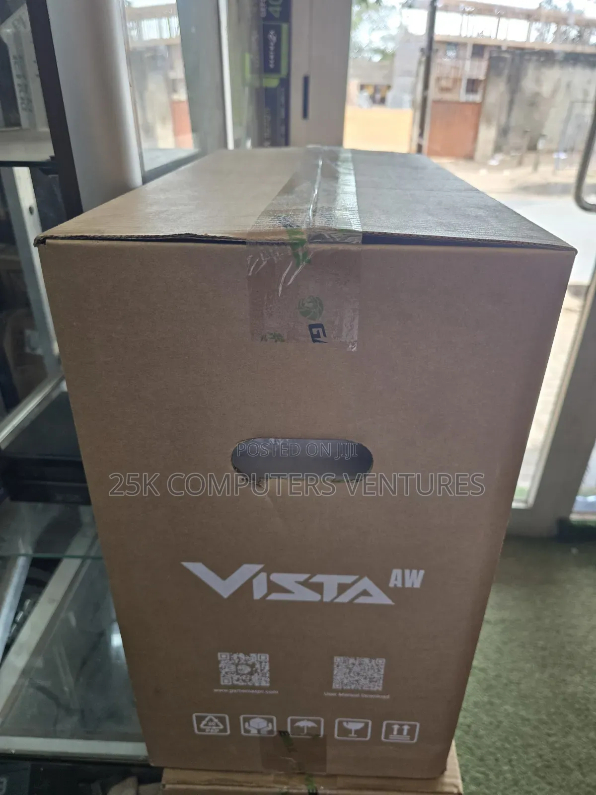GameMax Vista White Dual Tempered Glass Panelling ATX PC