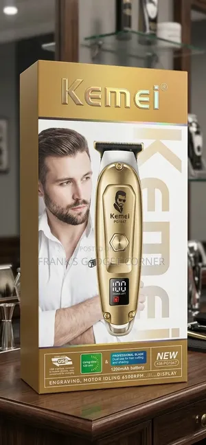 Kemei Pg-1947 – Gold Hair Trimmer