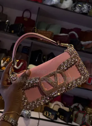 Valentino Garavani Loco Crystal Embellished Shoulder Bag