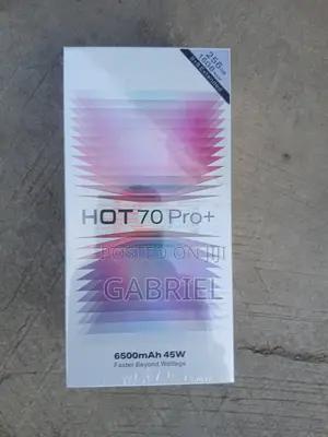 New Infinix Hot 70 256 GB Black
