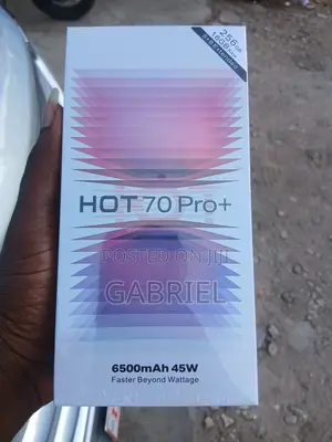 New Infinix Hot 70 256 GB Black