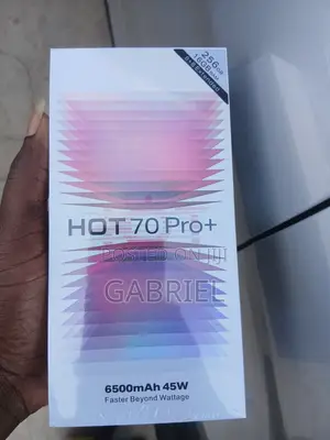 New Infinix Hot 70 256 GB Black