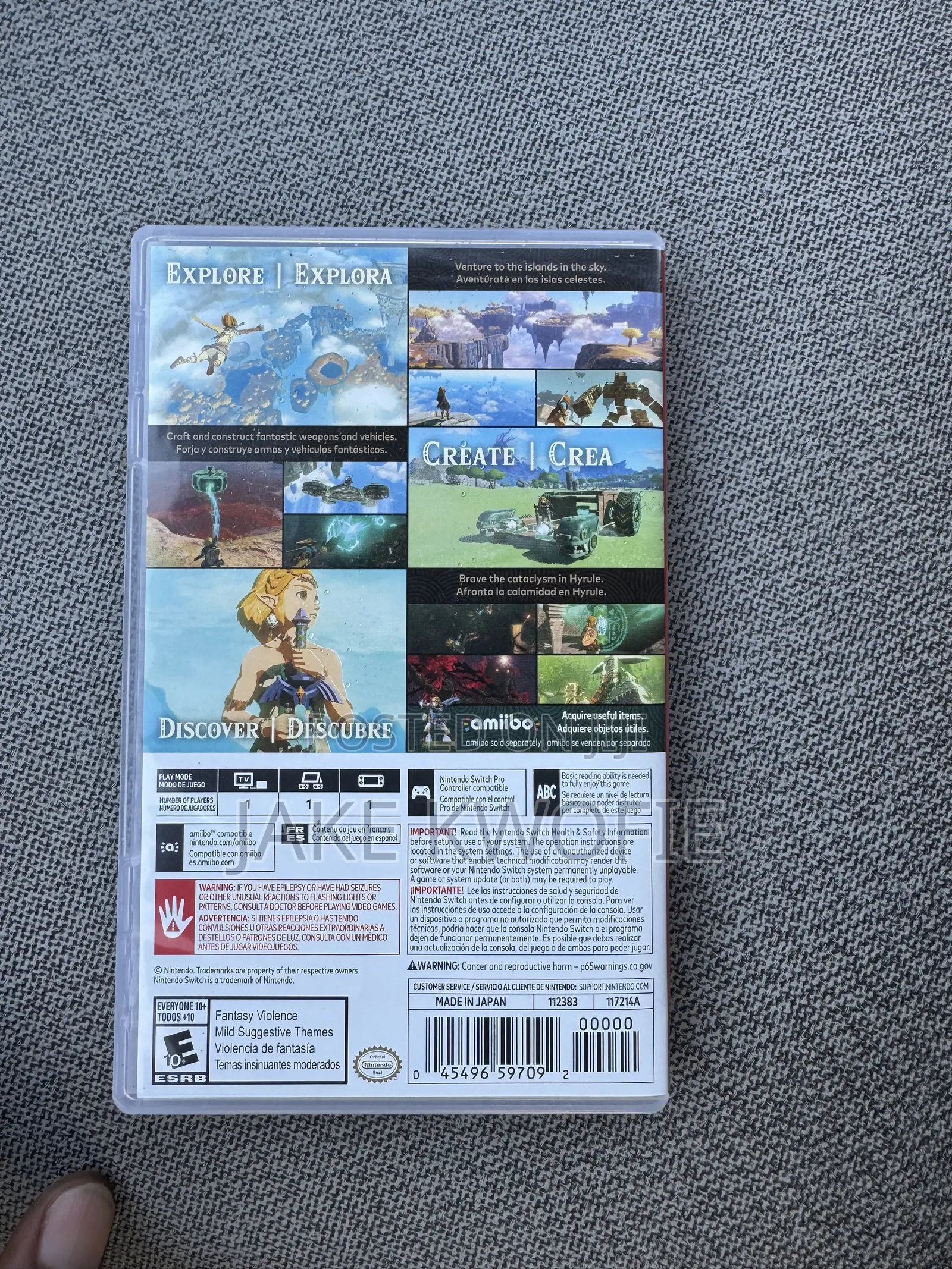 Nintendo Switch Tear of the Kingdom