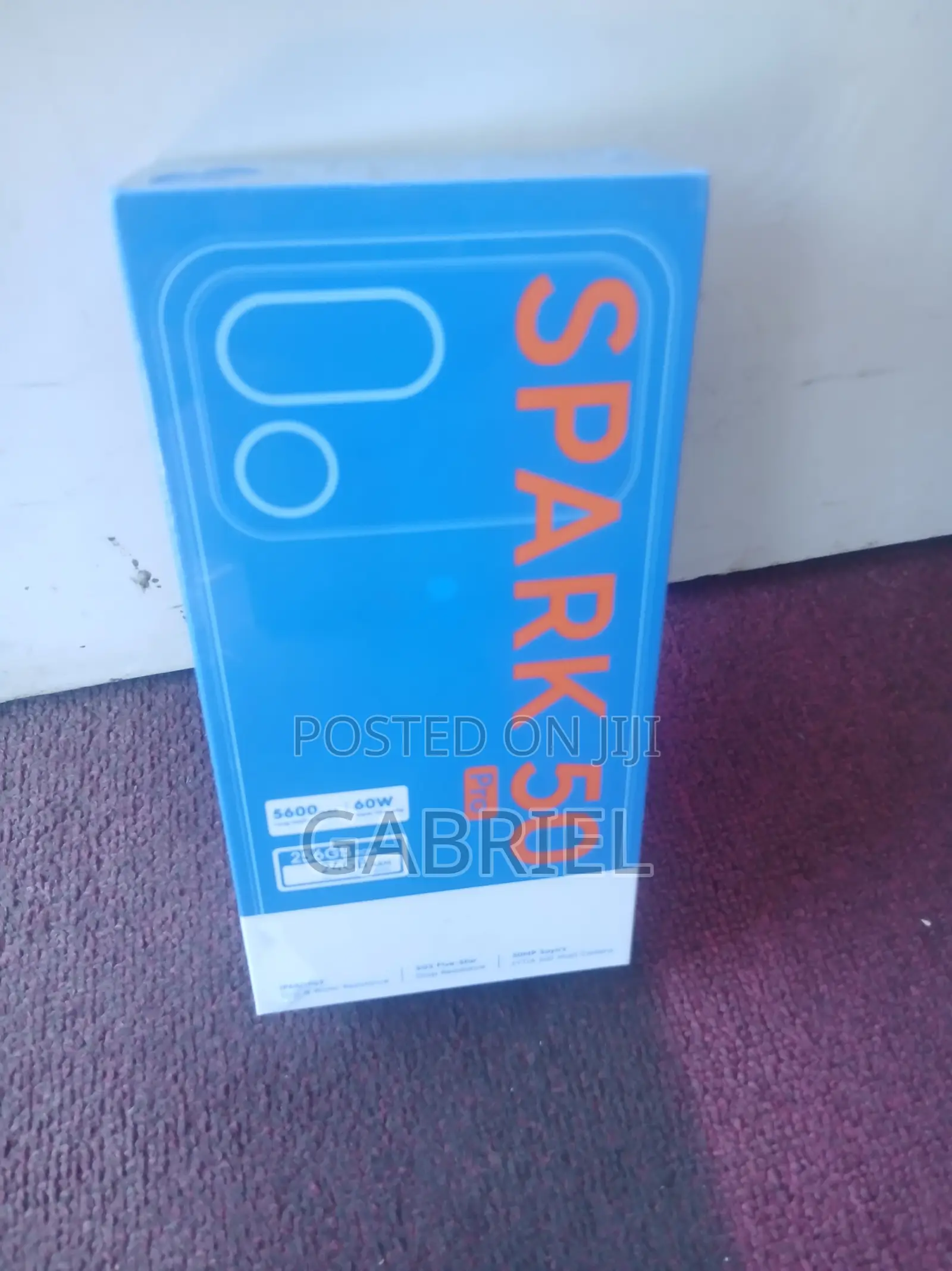New Tecno Spark 50 Pro 256 GB Black