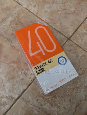 New Tecno Spark 40 Pro+ 256 GB Black