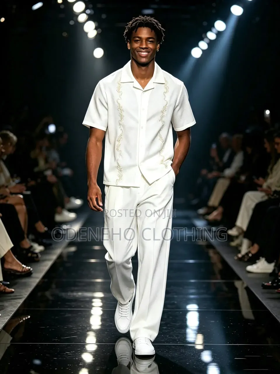 Gen Z All White Kaftan for Men
