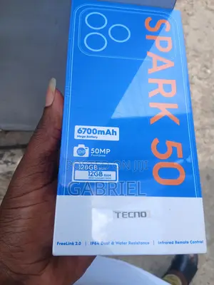 New Tecno Spark 50 128 GB Black