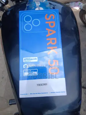 New Tecno Spark 50 128 GB Black