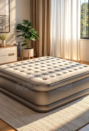 Your Portable Sleep Palace:Automatic Inbuilt Pump Double Size Air Bed