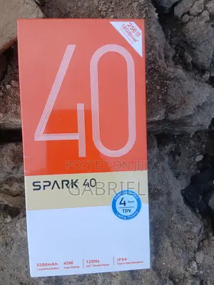 New Tecno Spark 40 256 GB Black