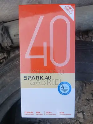 New Tecno Spark 40 256 GB Black