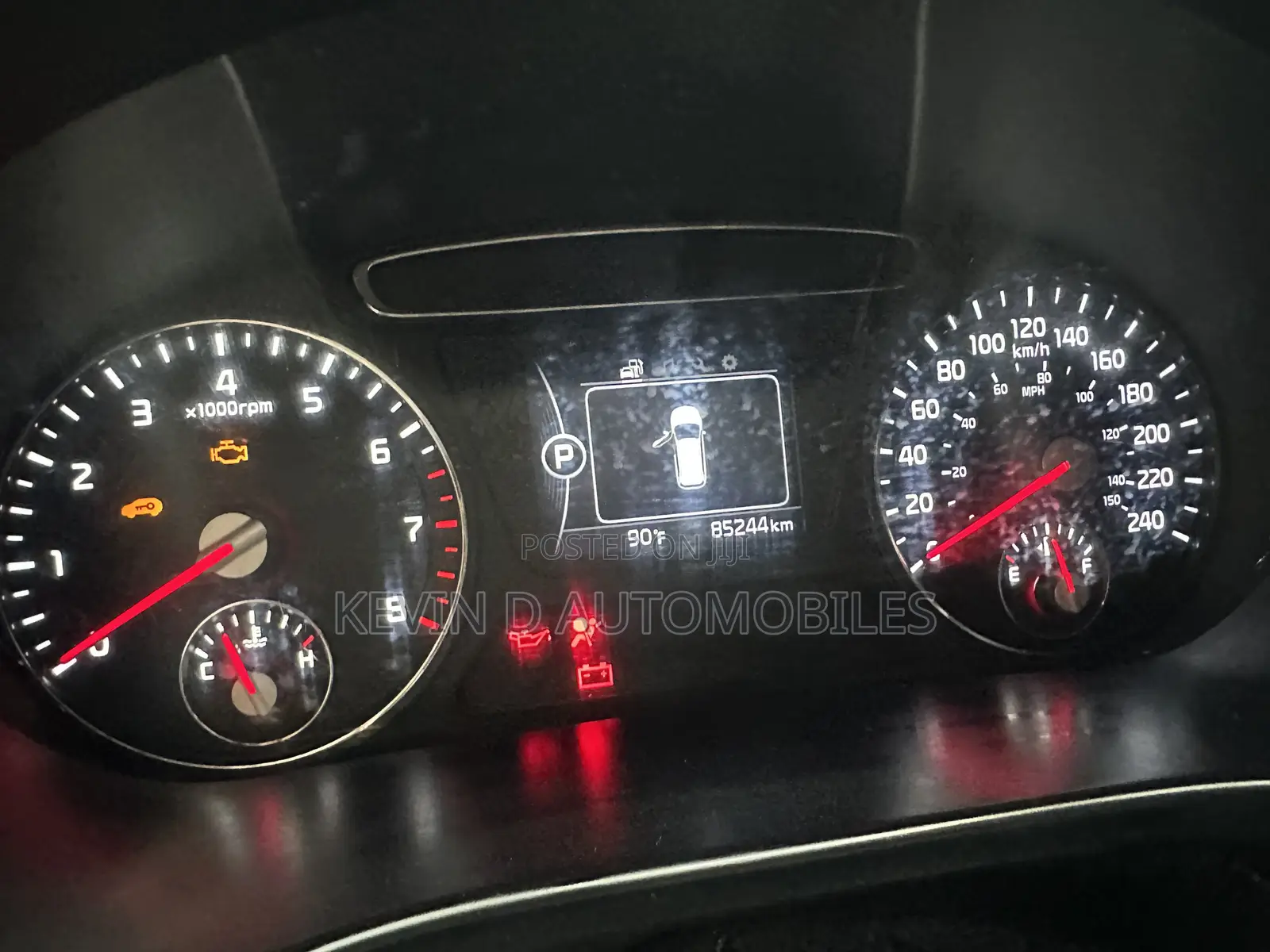 Kia Sorento 4dr SUV 2016 Red