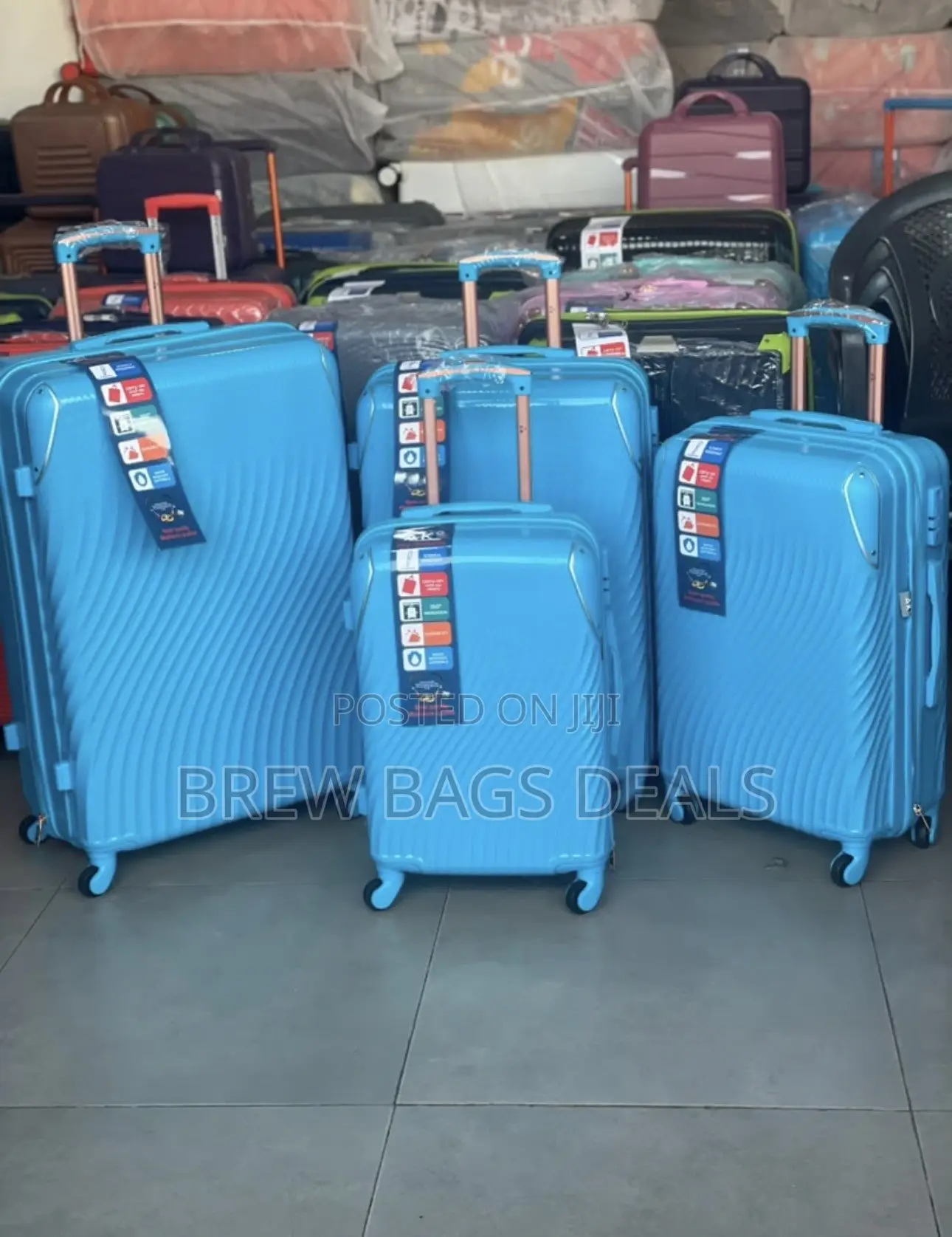 Premium Quality Ak 3set Silicone Fiber Unbreakable Traveling Bag.
