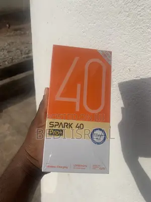 New Tecno Spark 40 Pro+ 256 GB Black