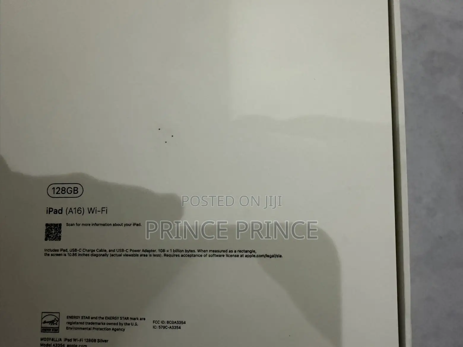 New Apple iPad (2025) 128 GB Silver