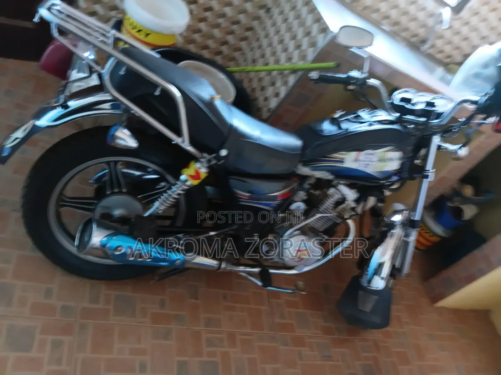 Haojue HJ125-8K 2019 Black
