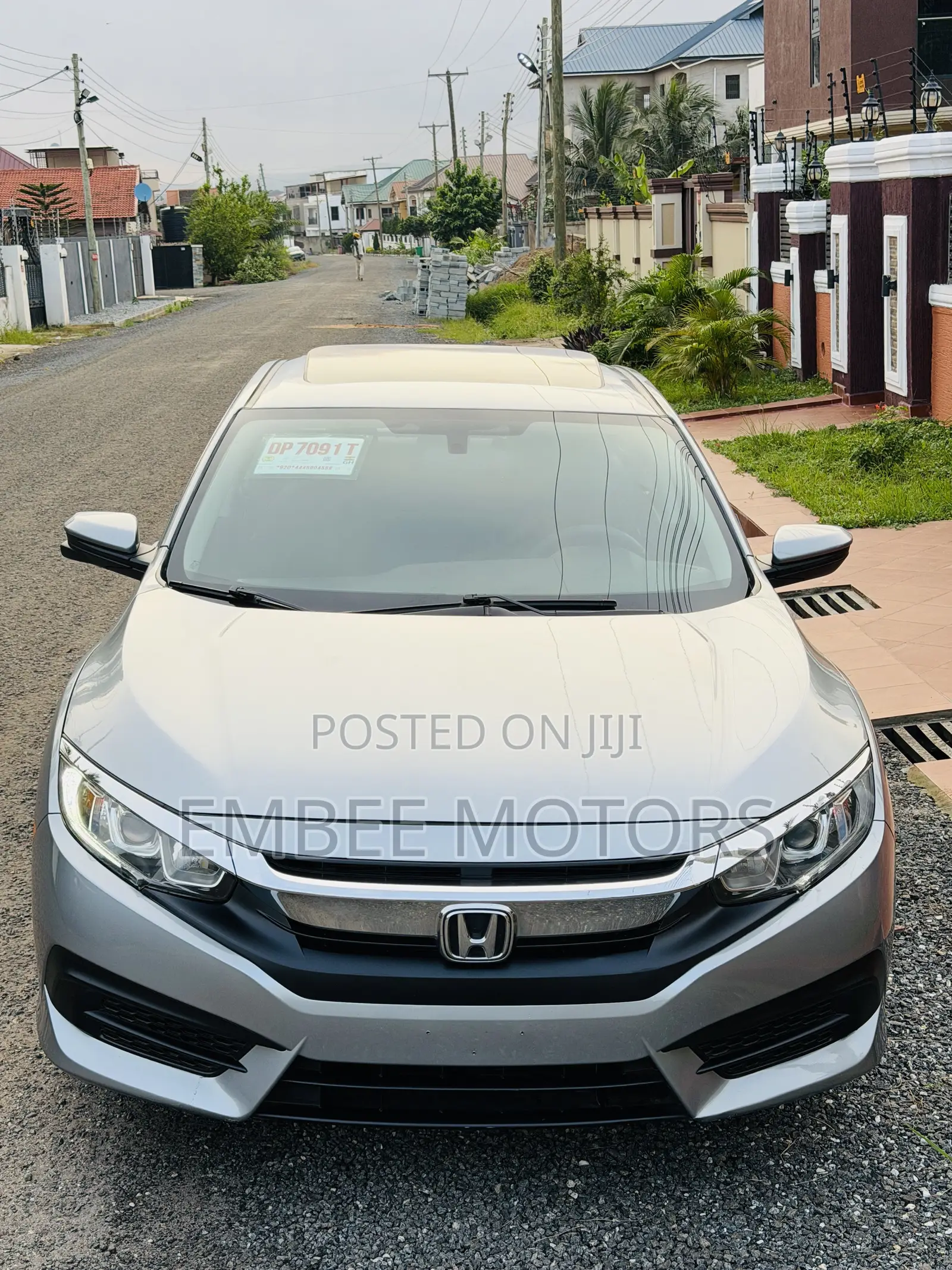 Honda Civic EX Sedan 2018 Silver