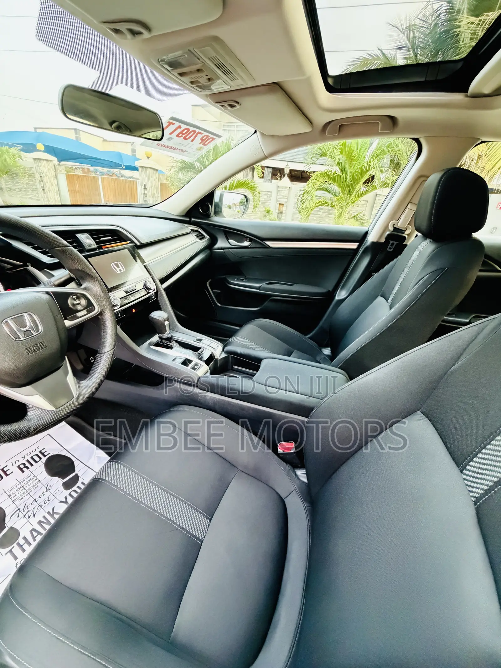 Honda Civic EX Sedan 2018 Silver