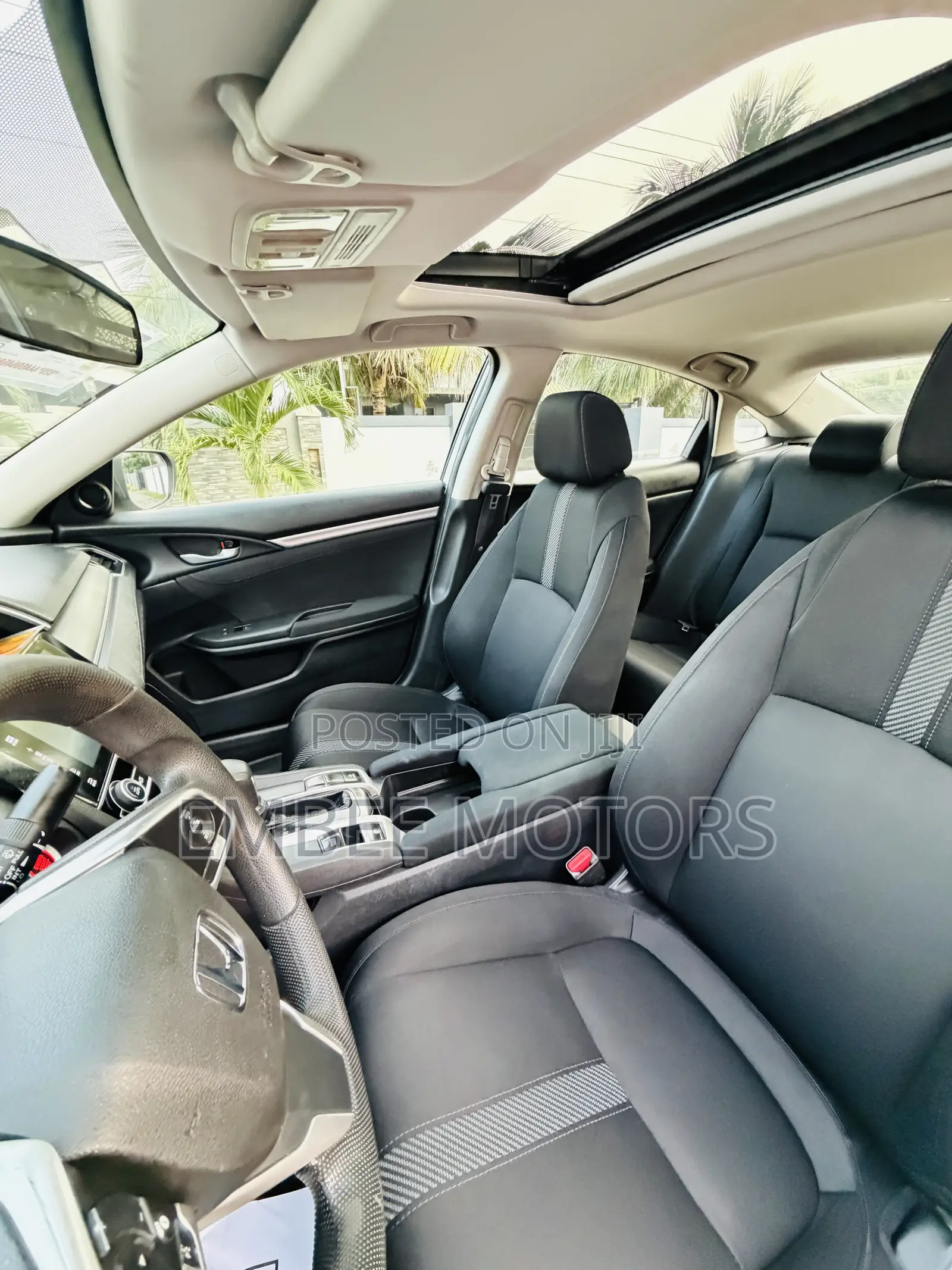 Honda Civic EX Sedan 2018 Silver