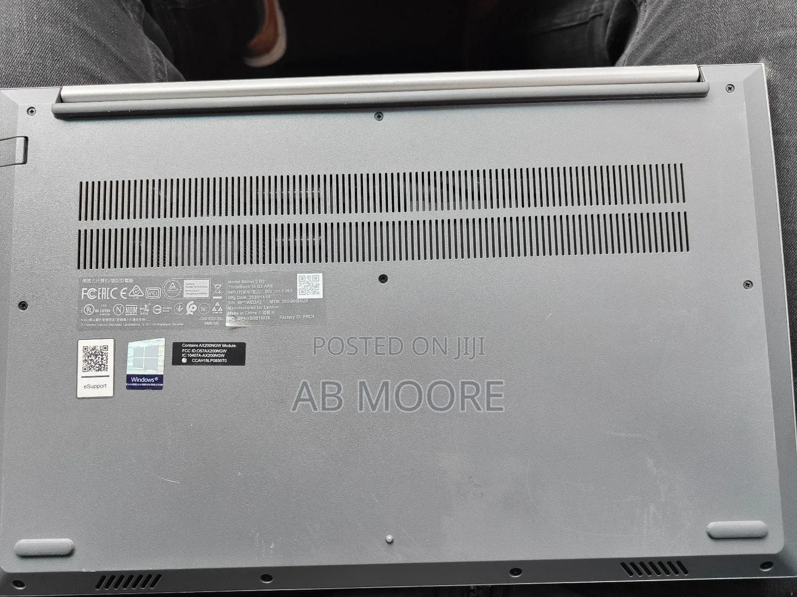 Laptop Lenovo ThinkBook 15 16GB AMD Ryzen 7 SSD 256GB