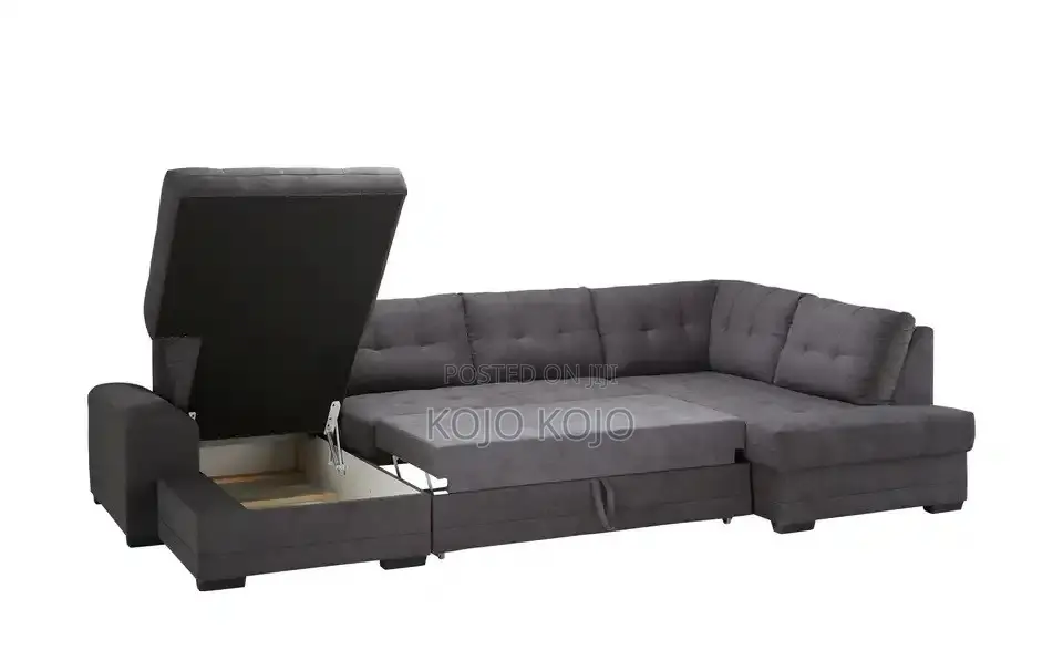 Sofa Bed With Storage (5 Seater Pull Out)