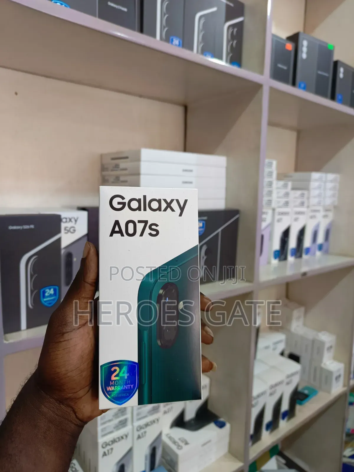 New Samsung Galaxy A07s 64 GB Green