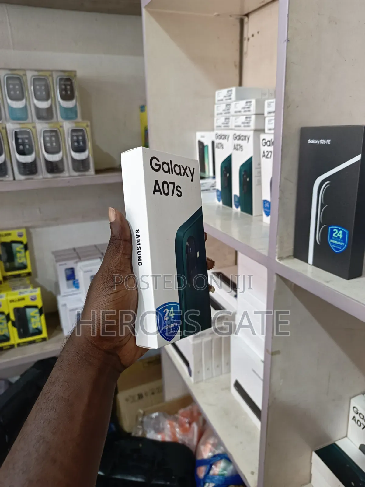 New Samsung Galaxy A07s 64 GB Green