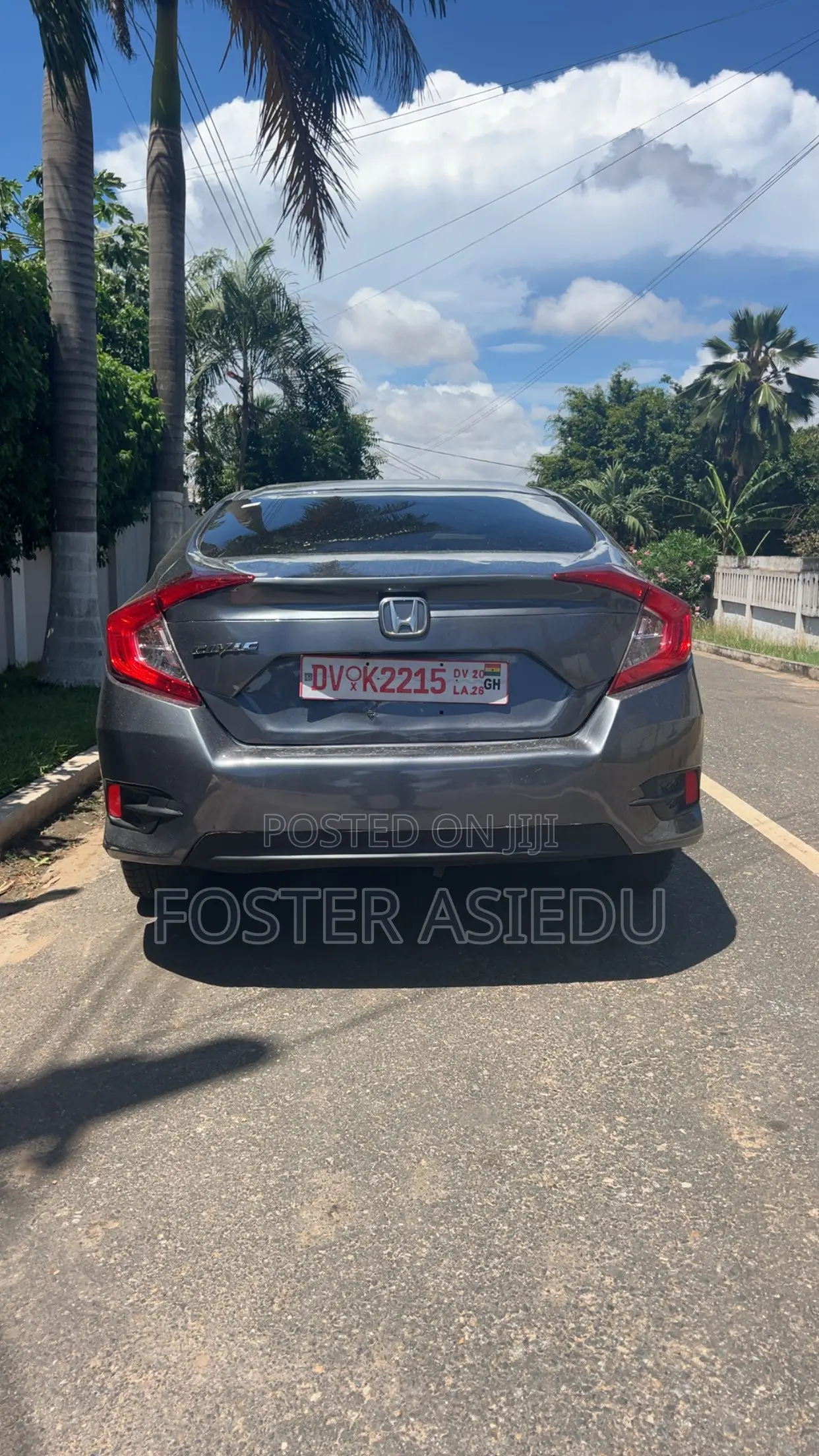 Honda Civic 2019 Gray