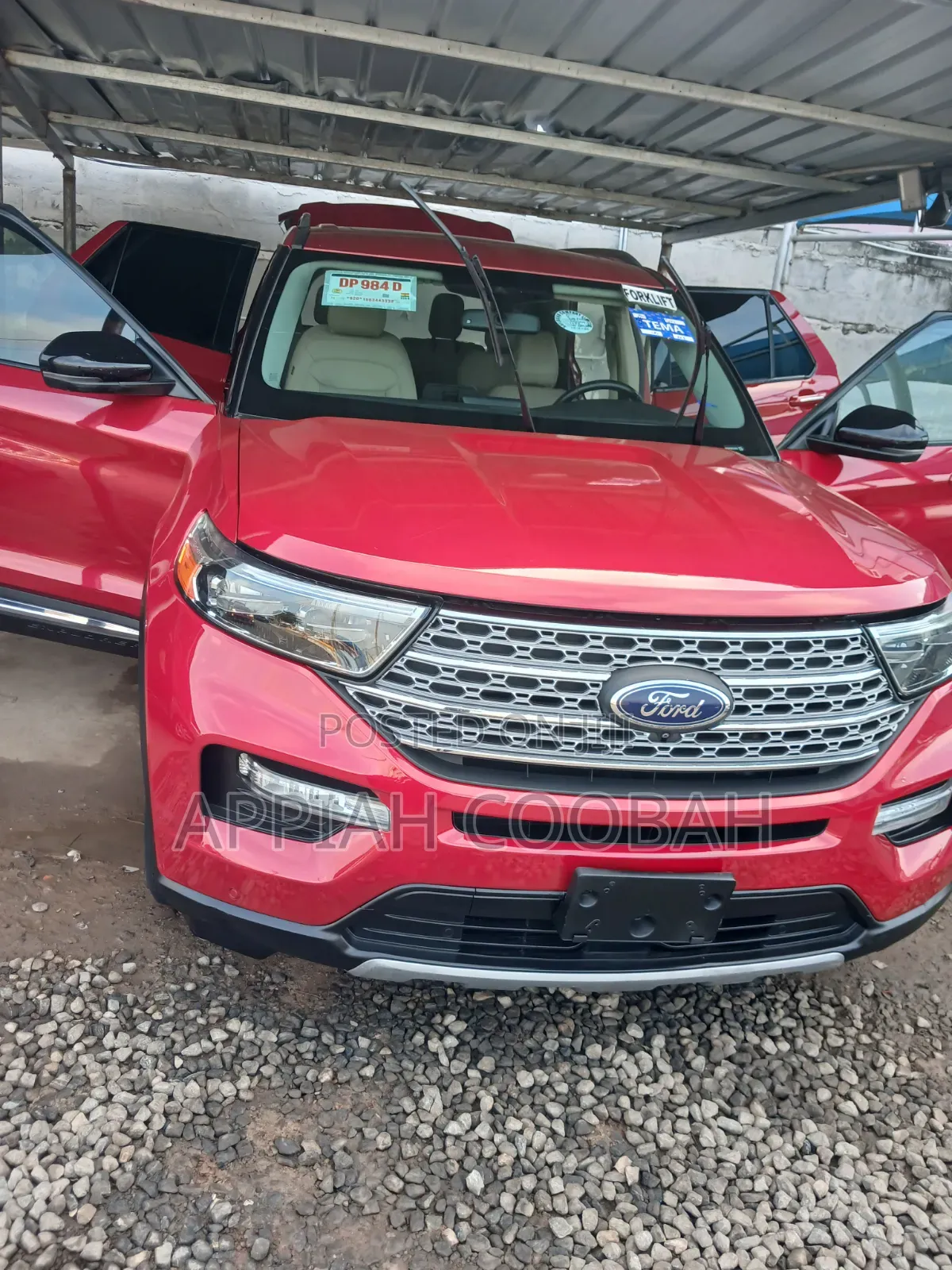 Ford Explorer Limited 2021 Red