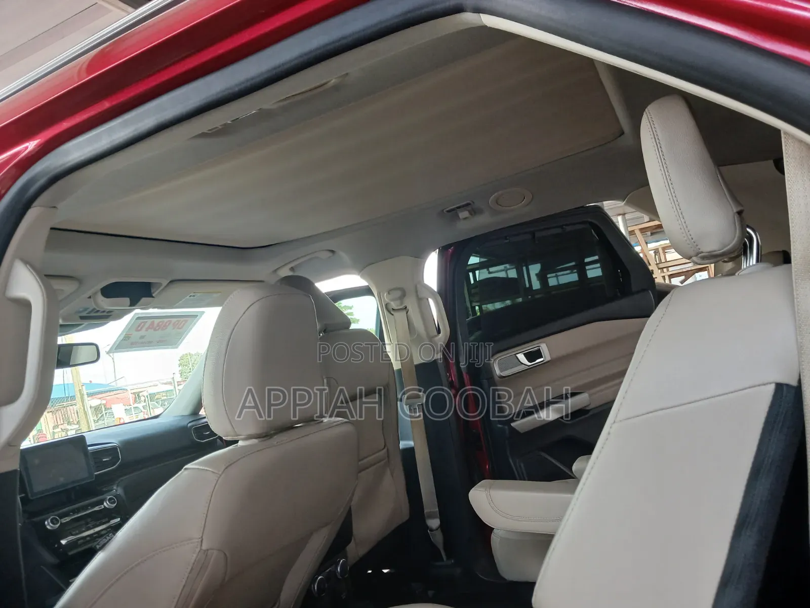 Ford Explorer Limited 2021 Red