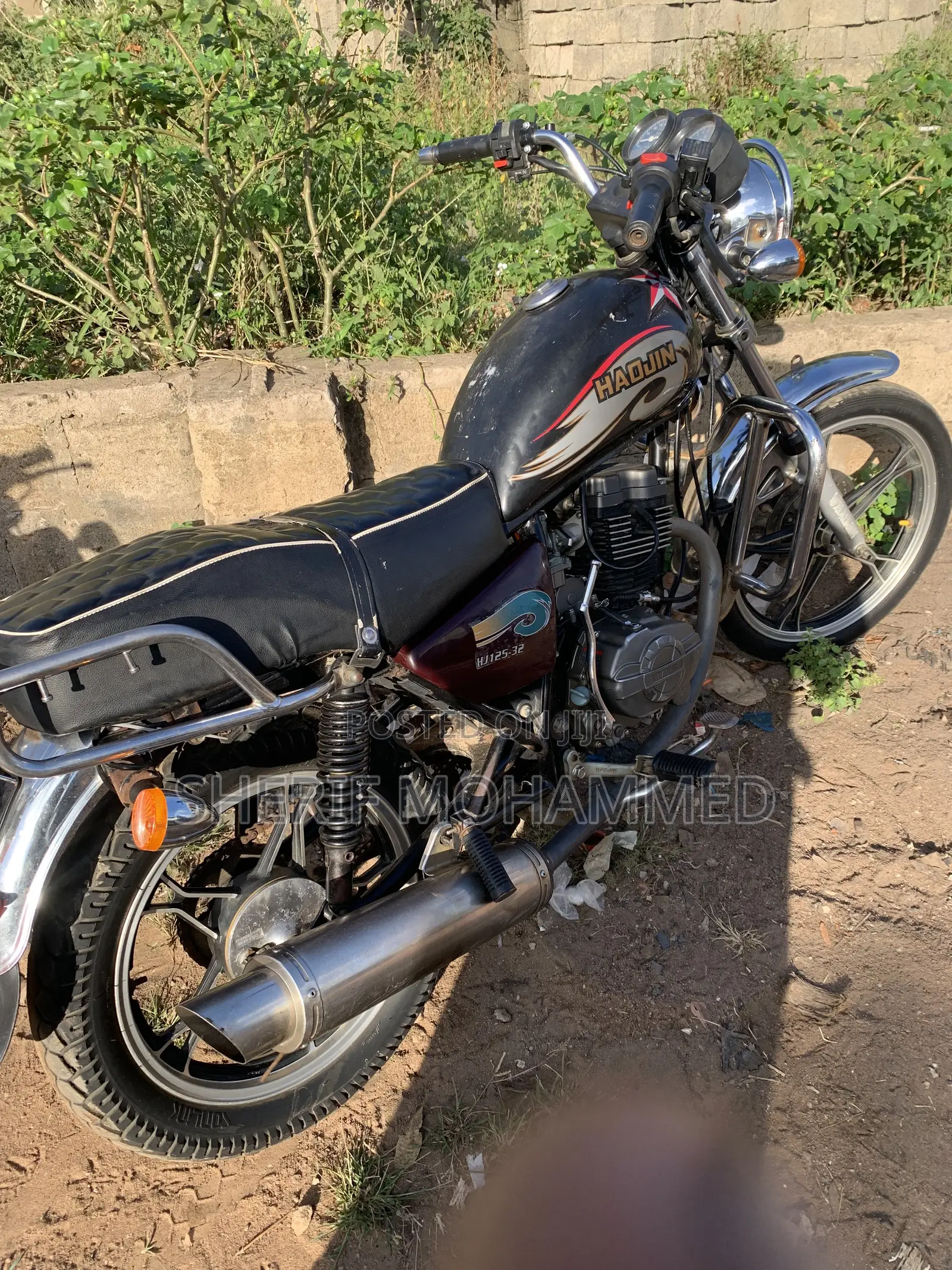 New Haojin HJ125 2023 Brown