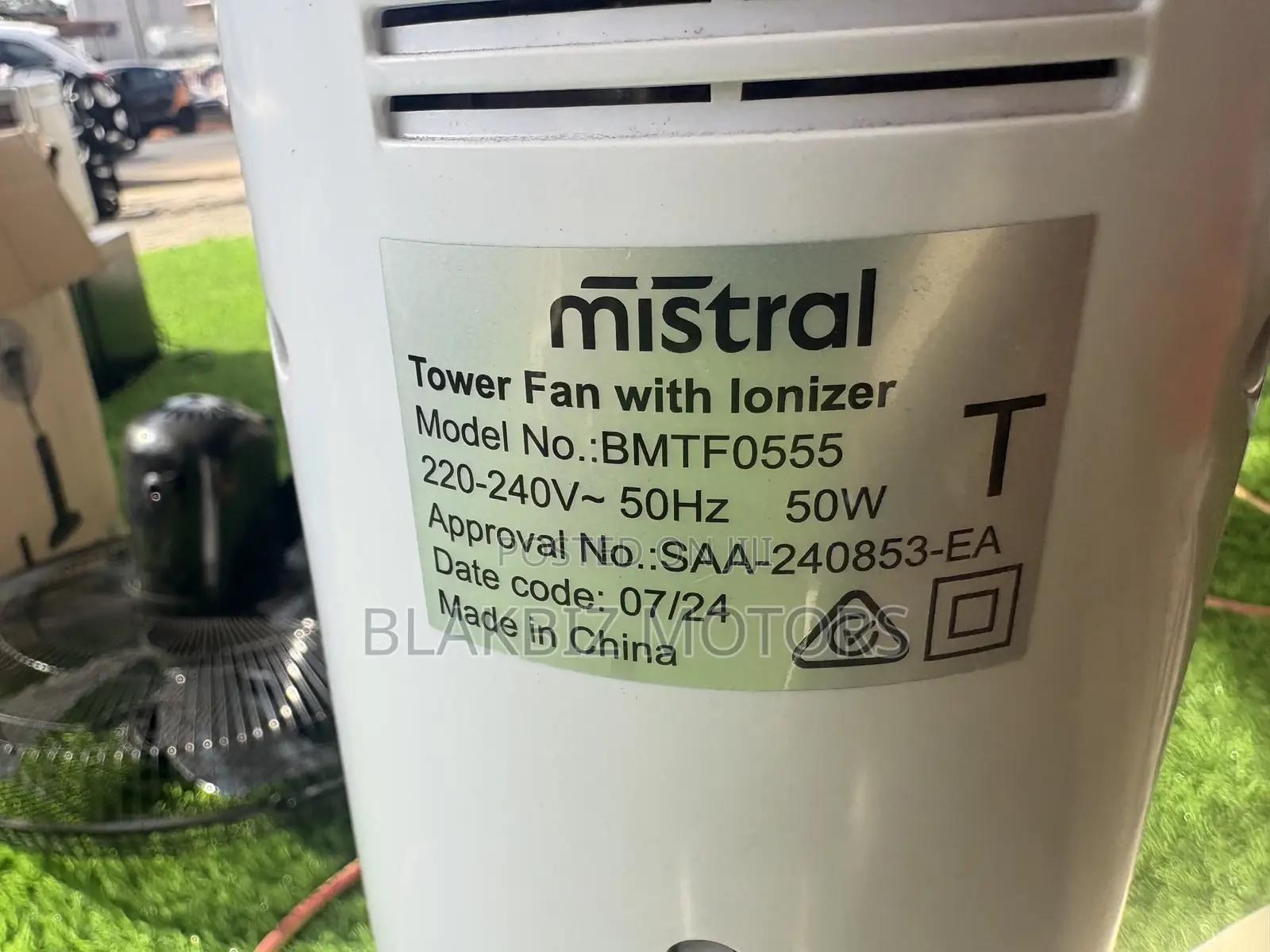 Slimline Oscillating Digital Tower Fan