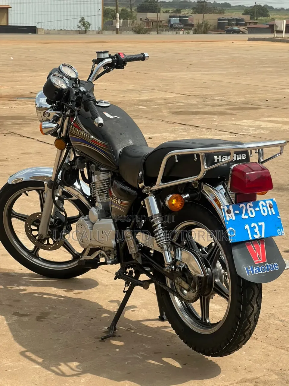 Haojue HJ125-8K 2026 Black