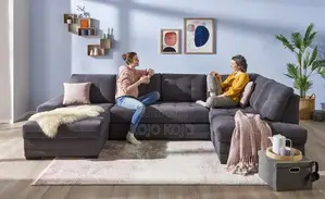 Sofa Bed With Storage (5 Seater Pull Out)